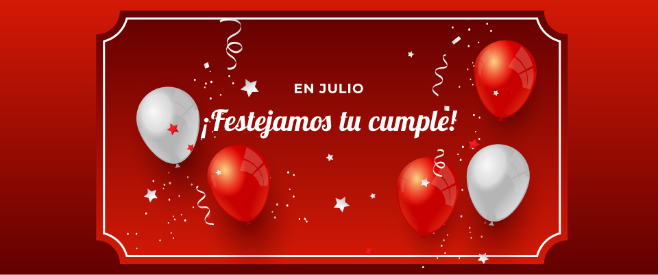 BONO CUMPLE JULIO